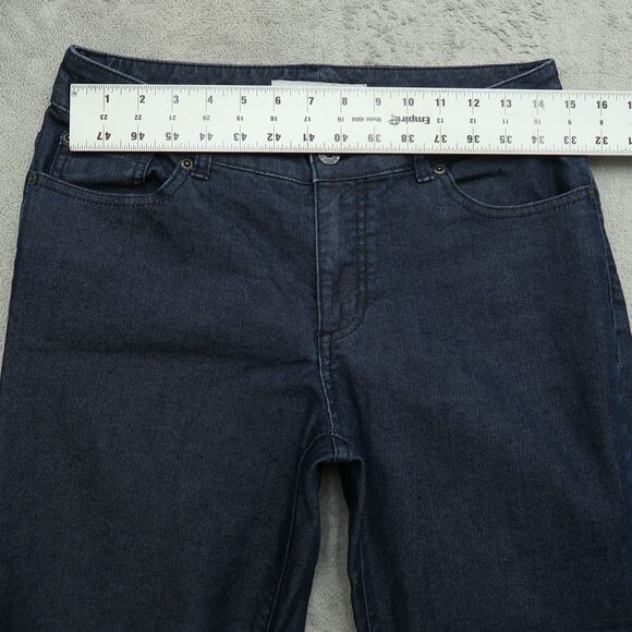 Chico's Platinum Jeans Women's Size 0.5 US-6 Mid-Rise Straight Denim 31" Inseam - Picture 15 of 16